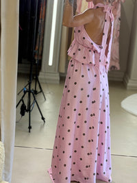 Purple Polka Set