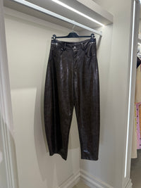 Balloon Leather Pants