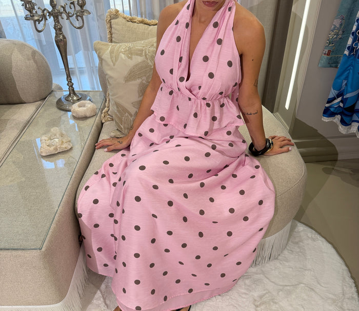 Purple Polka Set
