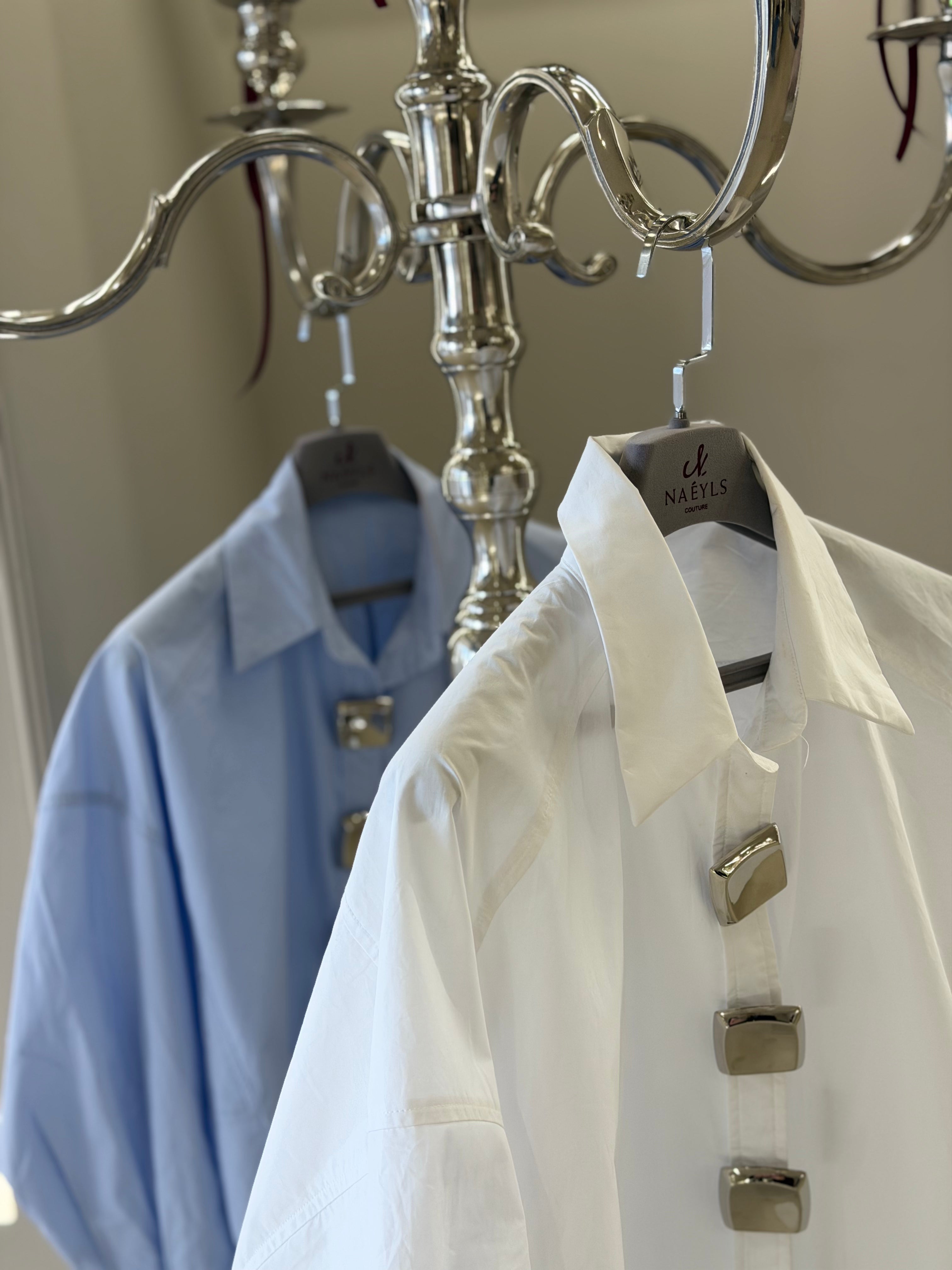 Luxe Button Blouse