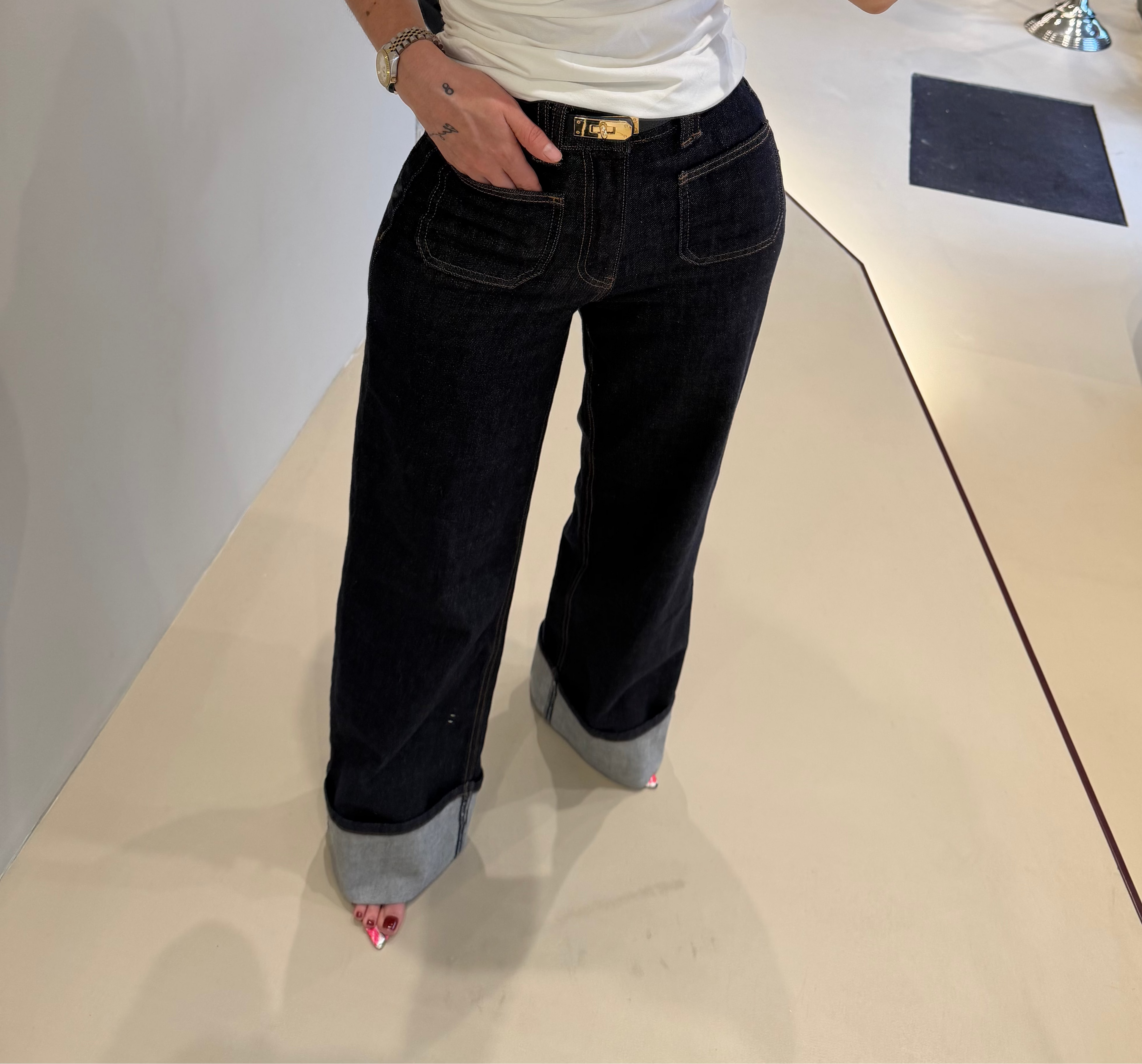 Queen Hearts Pocket Pants